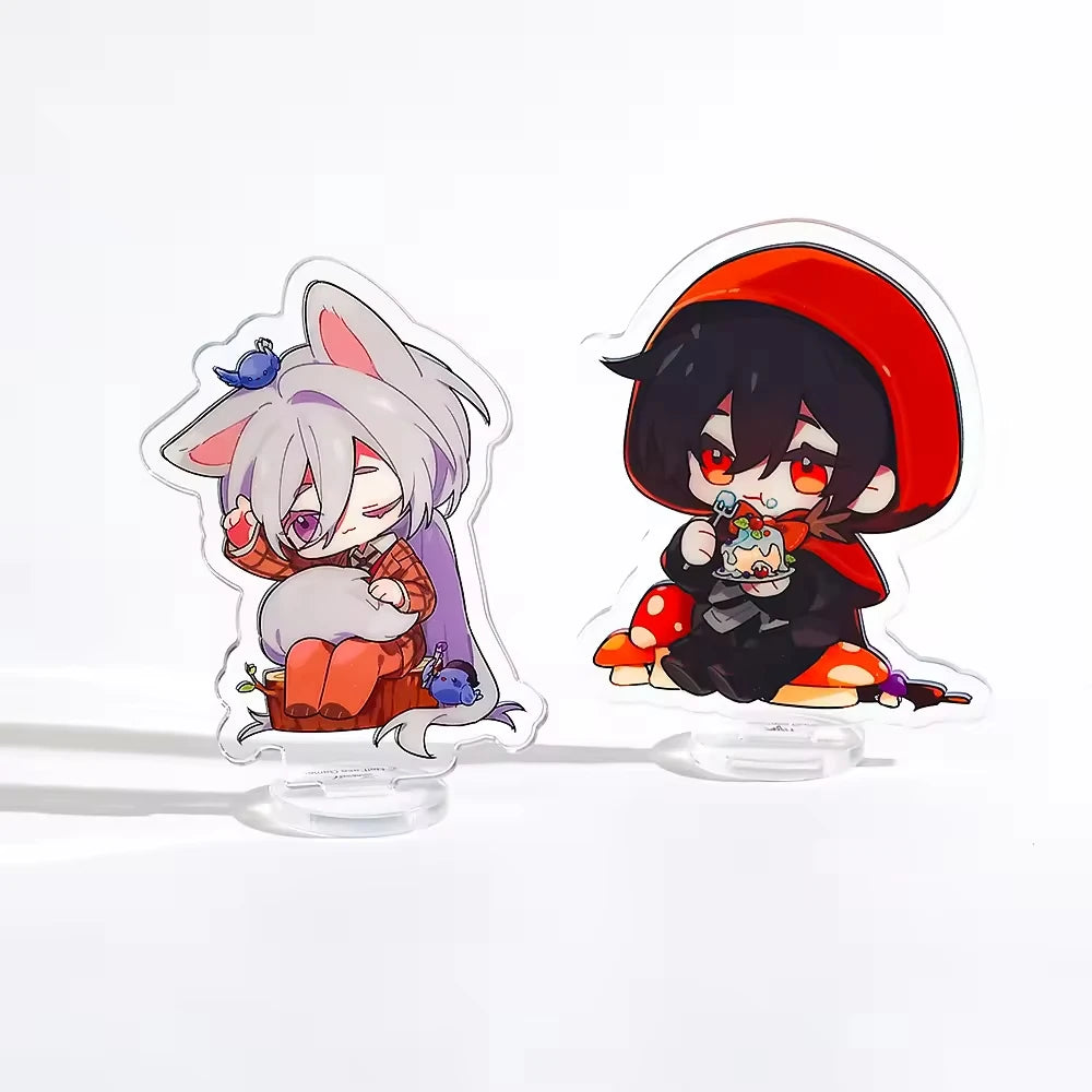 CNAWO Unusual Souvenir Wholesale Custom Clear Plastic Anime Cartoon Acrylic Mirror Standee