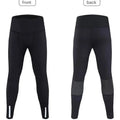 Custom Men's Reflective Printed Elastic Waist Breathable Compression Pants Running Gym Sport Fitness Workout Tights Yoga