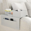 Silicone Sofa Cup Holder Anti-Splash Anti-Slip Couch Armrest Tray With Pockets Suitable for Remote Control Snacks Storage