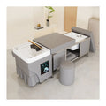 Adjustable Hydraulic Salon Furniture Head Spa Bed for Lay Down Washing Shampoo Bed