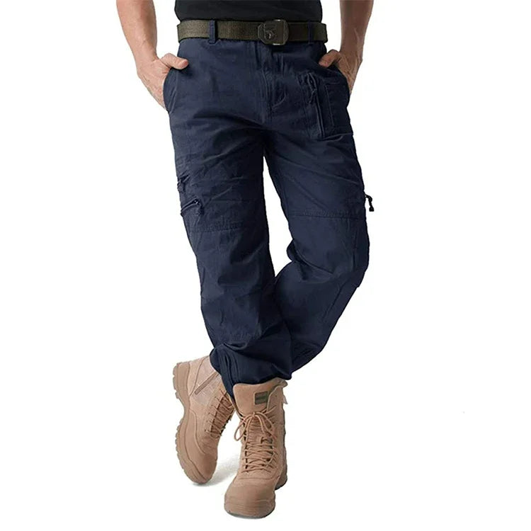 Men's Trousers Custom Work Wear Pants Men Cargo Pants Multi-pockets Tactical Pants
