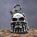 Heavy Duty Stainless Steel Punk Gothic Motorcycle Biker Bell Key Chain Pendant Necklace Motorcycle Riders