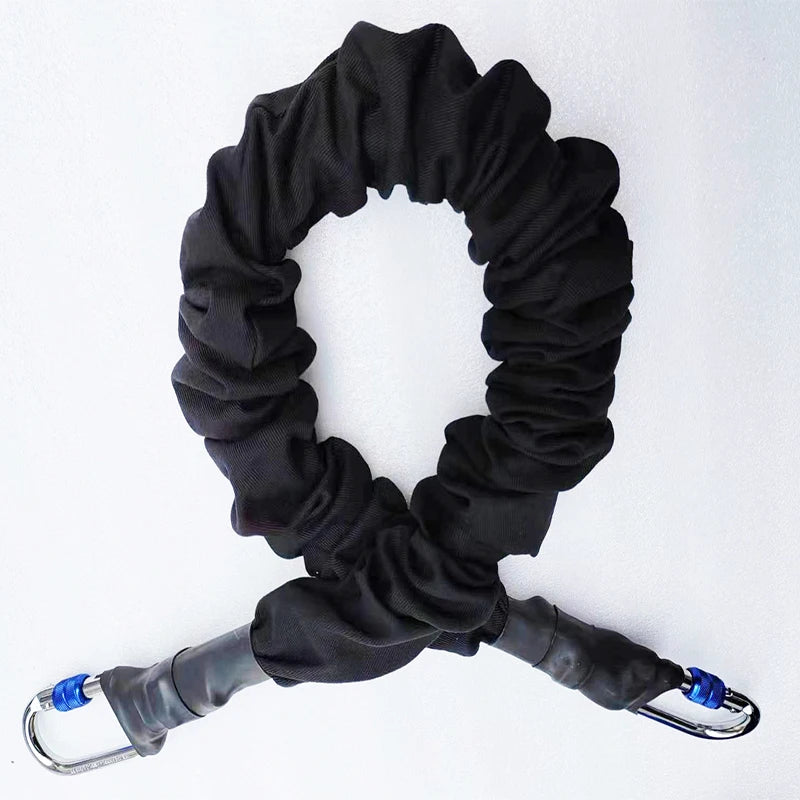 Kaluen Bungee Experience Game Rope Strong Elastic and Wear-resistant Steel & PVC Bungee Cord Set