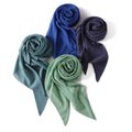 Zifeng OEM Turbanli Bayan Resimleri Plain Triangle Scarf Chiffon Hijab