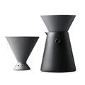 Handmade Ceramic Tea & Coffee Pot Set Eco-Friendly Espresso Percolator Household Drip Filter Cup Sharing Pot with Coffee Tools