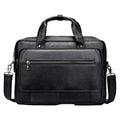 360 Degree Rotation Auto Sleep Protective Durable Genuine Leather Laptop Backpack for iPad 7/8 Air 2017/2018-Convertible Carry
