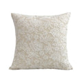 custom embroidered pillow light luxury lace large flower pillow cotton embroidered pillow covers decorative