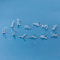 Delicate CZ Diamond 925 Sterling Silver Zodiac Sign Stud Earrings 12 Constellation Jewelry for Women