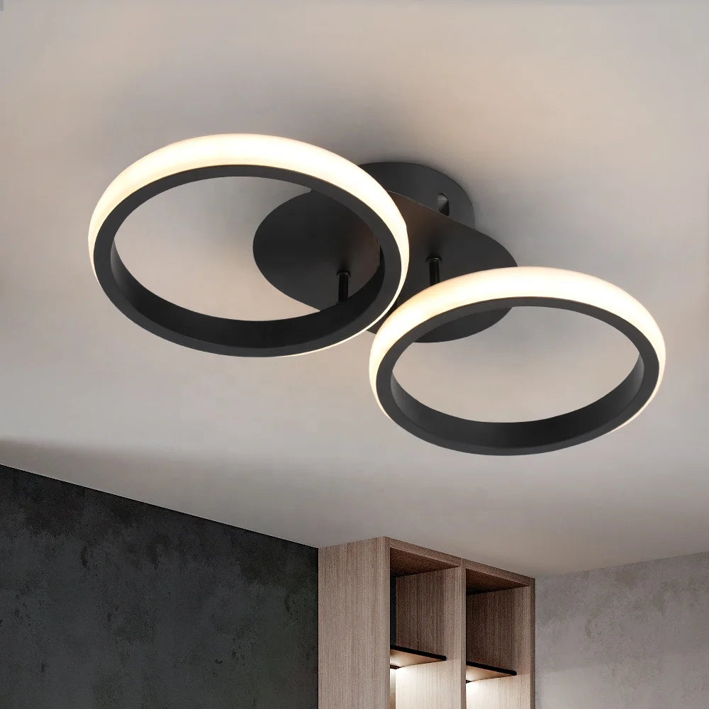 Surface Mounted Circular Modern Decorative Led Ceiling Light Bedroom Living Room Ceiling Acrylic Lamp MegaBDM