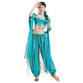 Latest Adult New Jasmine Princess India Hollywood Dance Performance Long Harem Knickers Pants Set