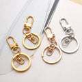Hot Sale Zinc Alloy Metal Key Chains Swivel Snap Hooks Key Ring Lobster Clasps Bag Hook Dog Buckle-Versatile and Stylish