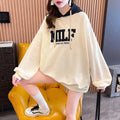 Custom New Fashion Towel Embroidery Letter Stitching Lamb Hair and Velvet Fleece  Sweatshirts Women Oversized Hoodies