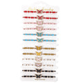 Adjustable Acrylic Crystal Bead Butterfly Bracelet for Women Hand-Woven Female Jewelry Accessory Gift Fashion Charm Bracelets