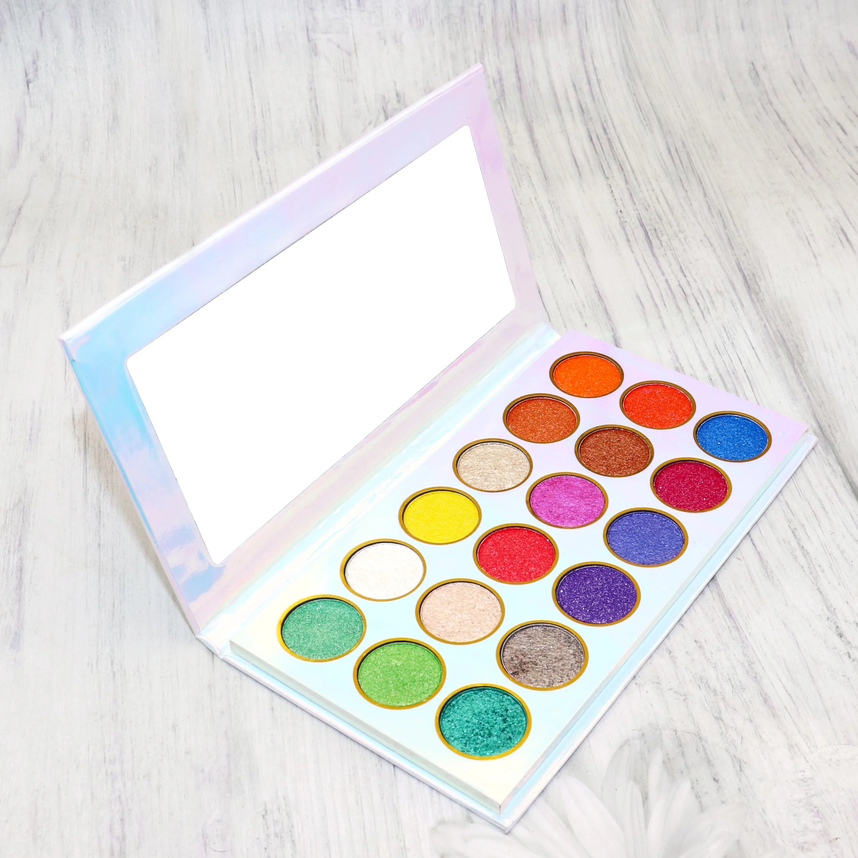 18 Colors Eye Shadow Professional Cardboard Makeup Custom Color Shimmer Matte Palette Eyeshadow