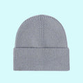 2025 New Style Fashion Cuffed Acrylic Skull Caps Plain Winter Knitted Beanies 3D Embroidery Custom Letters Unisex Jacquard