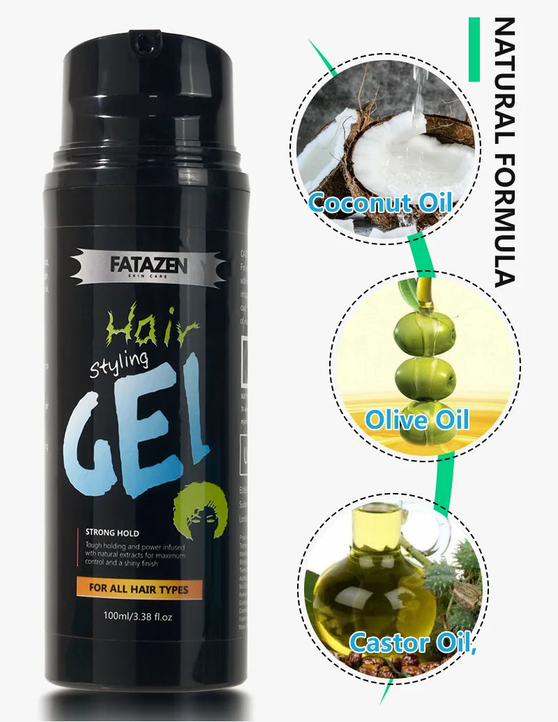 Customized Logo Unisex Matte Moisturizing for Wigs OEM Long Lasting Hair Styling Products Hair Styling Hair Fixing Gel