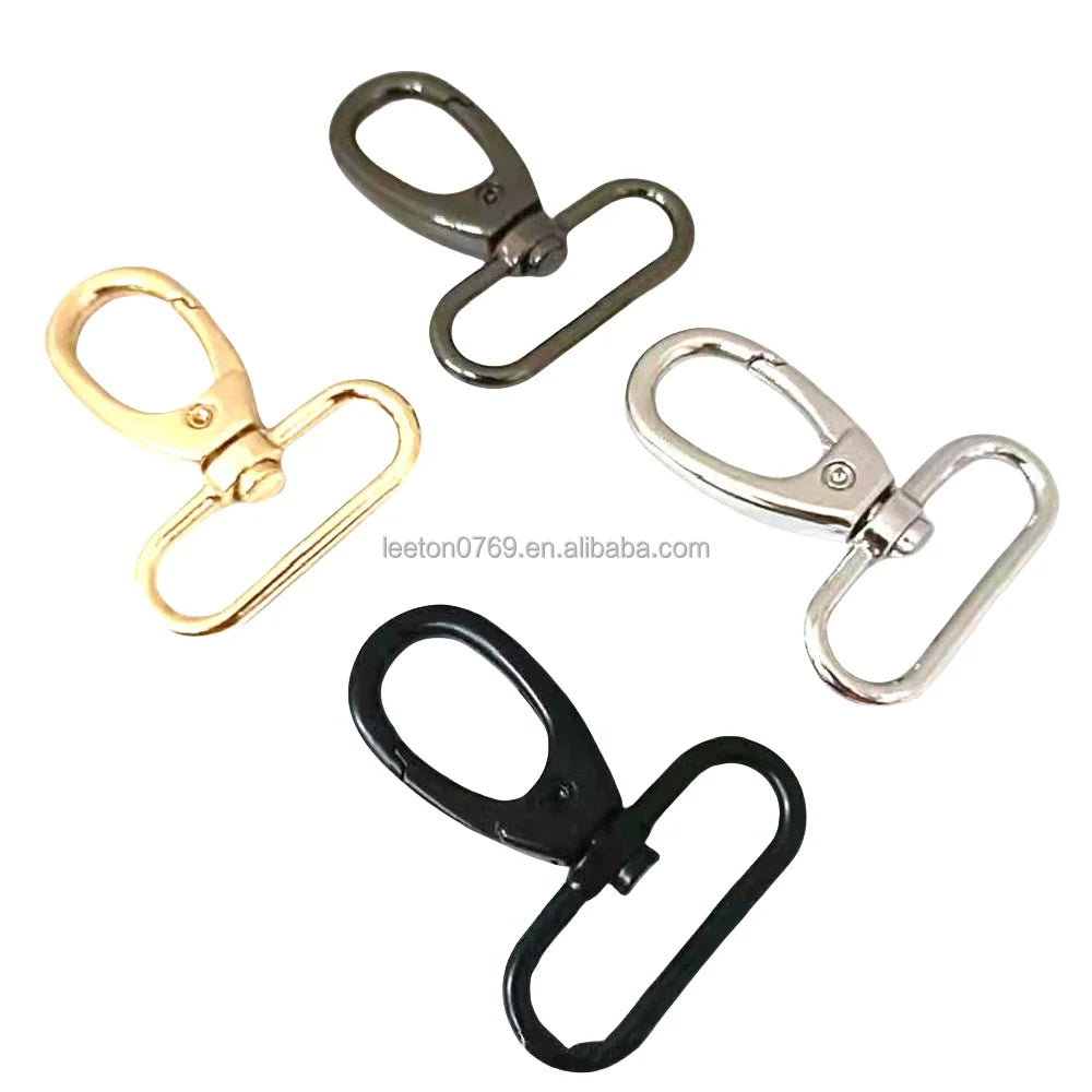 Stock Supply Good Quality 1.5inch 38mm 4 Colors Metal Bag Snap Hook