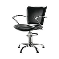 Cheap Portable Salon Furniture Black Styling Chair for Hair Stylist
