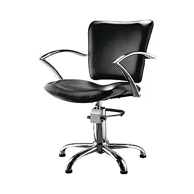 Cheap Portable Salon Furniture Black Styling Chair for Hair Stylist