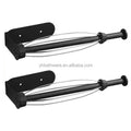 Wall Mount Toilet Paper Holder & Paper Towel Dispenser - Under Cabinet Quick Tear Tissue Holder for Kitchen & Bathroom