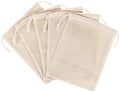 Custom Recyclable Reusable Organic Cotton Mesh Net Drawstring Vegetable Bag for Fruit