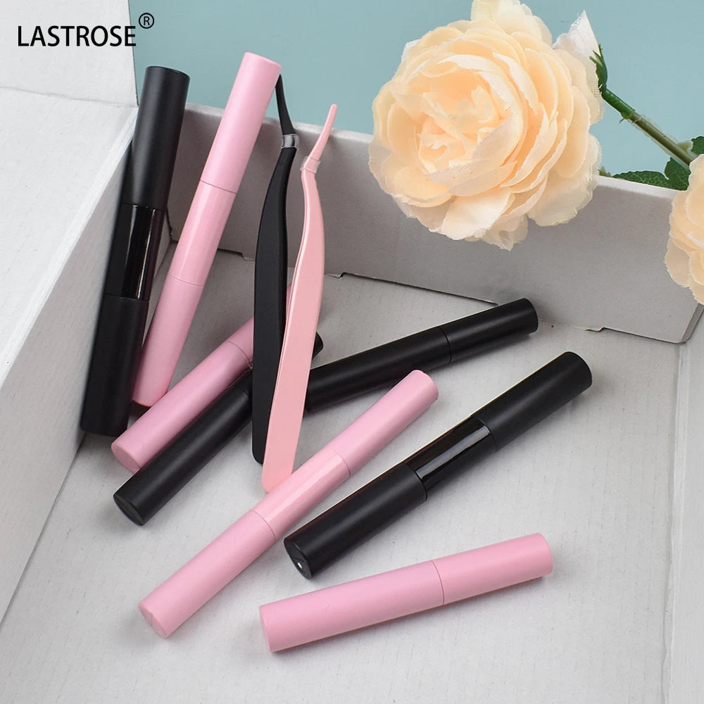 Individual Eyelash Glue DIY Extension Kit Cluster Lash Sealer Remover Applicator with Lash Bond Mascara Wand Liquid Form Glue