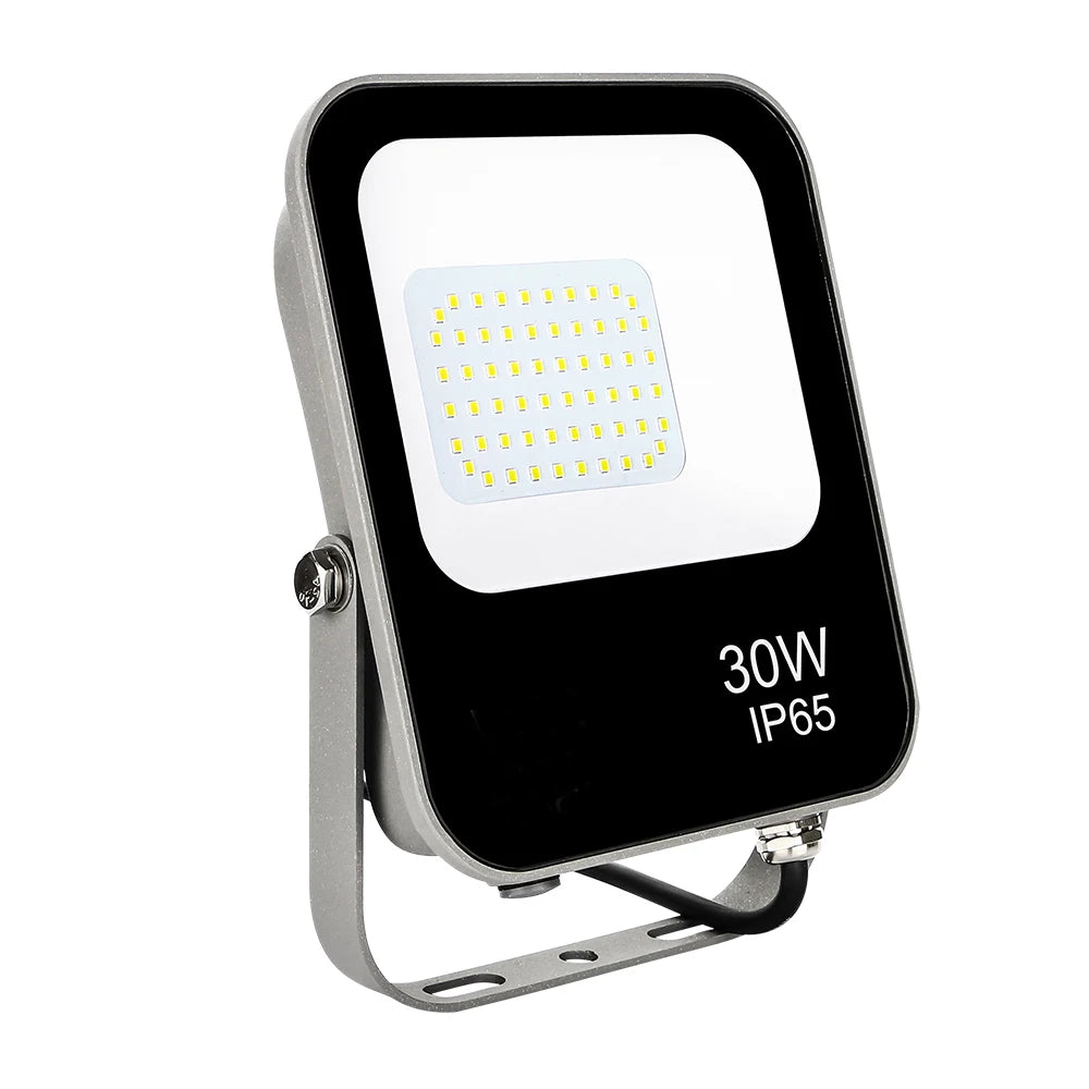 KCD 30w 50w 70w 100w 200w Wall Mounted Brand New SMD 2835 Floodlight LED Lamp 30000 Lumen Aluminum Outdoor LED Slim Flood Light