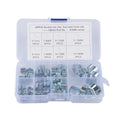 Box 40 Double Ear Hose Clips Water Fuel Air Clamps Wholesale Price at BAJUTU Zinc Plated Tube Clamp EbayWish Hot Seller