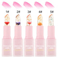 SENKA OEM Flower Color Lipstick Vendor Moisturizing Custom Logo Pink Color Changing Transparent Lipstick No Logo Wholesale