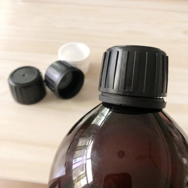 28/410 Plastic Cap Anti Theft Safety Cover With PE Plug Inner for Oral Liquid Syrup Health Products