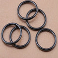 F136 Implant Grade Titanium Nose Ring Earrings PVD Black Plated Hinged Segment Ring Piercing Jewelry Titanium Fashion Jewelry