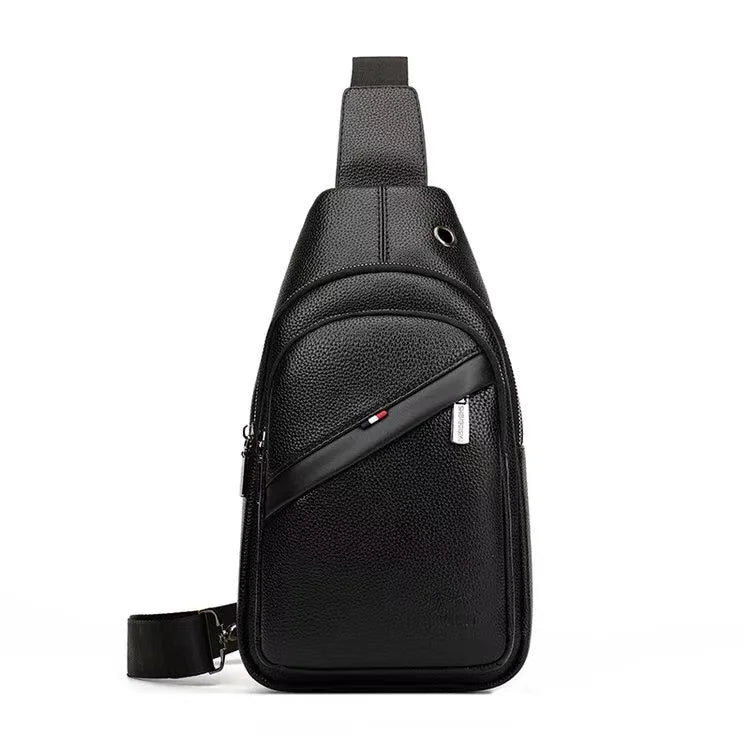 2024 New Design Nylon Men's Bag Chest Small Backpack Winter New  Single Crossbody Bag