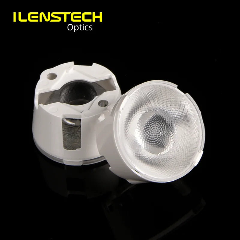 Ilenstech Led Chips Cob Lens 28mm 36 Degree Lens Led Downlight Components