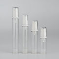 In Stock 5ml 10ml 12ml 15ml 20ml Mini Atomizer White Head Mist Airless Spray Bottle Packaging Cosmetic Airless Pump Bottles