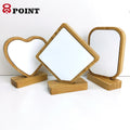 2020 Newly Design Box Photo Frame Bamboo Creative Photo Frame Blank Photo Frame for Sublimation Photo