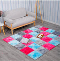 Plush Fluffy Colored Carpet Mat EVA Floor Mat Soft Carpet Children's Play Mat Puzzle Rug Foam Tiles Eva Foam