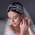 Bridal Headwear Rhinestone Ladies Headband Crystal Headwear Wedding Silver Bridal Hair Accessories Bridal Tiaras Pageant Hair Je