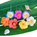 7CM Artificial Hawaii EVA Foam Hibiscus Flower Hair Pick Island Party Decorative Flower