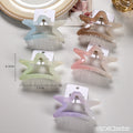 11cm Plastic Korean & Japanese Star Shape Gradient Hair Clips European American Style Hair Claws Girl's Hair Accessories