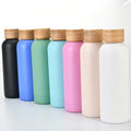 Custom logo 500ml Insulated Water Bottle Sports Stainless Steel Mugs Water Bottle with Lid Insulated Flask Water Bottles