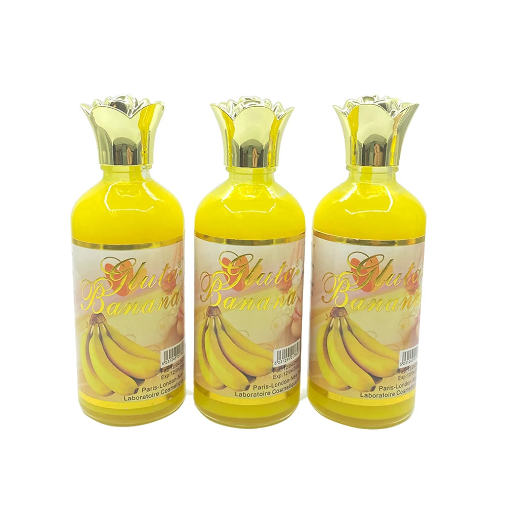 RTS Cosmetics Face & Body Serum Customize Organic Eclaircissant Gluta Banana Anti Aging Whitening Hydrating Serum 100ml