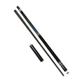 Premium Uni Loc Fast Joint Billiard 1/2-PC Carbon Fiber Shaft Maple Wood Butt Pool Cue 58" Length with Cue Extension for Sale