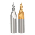 High Quality Mini Word Engraving Bit Carbide End Mill for Acrylic 14MM Mini Carving Knife Mini Word Cutter