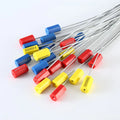 Safety Lock PUYI Brand Plastic Container Anti-Tamper Wire Seals 1.8mm Diameter Metal Security Seal Mechanical Truck Packing
