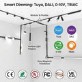 Modern Linear Guide Rail Cob LED Magnetic Track Light Aluminum Alloy 48V Floodlight for Mall & Clothes Store