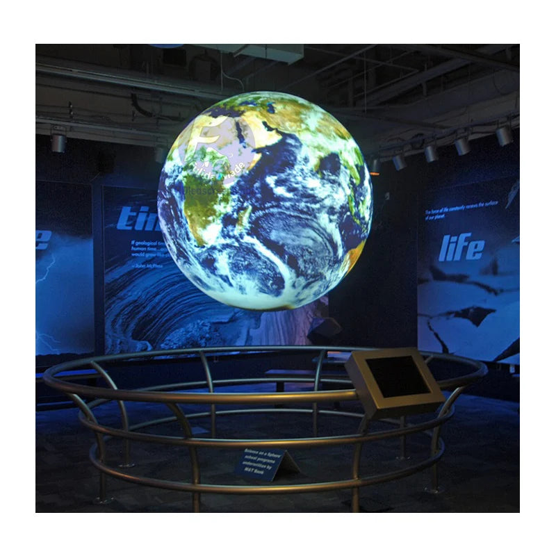 Indoor Circular Curved Soft Module Round Circle Led Display Flexible Led Screen