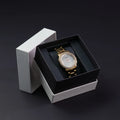 FanYue Good Quality Cardboard Box with Lid Pu Watch Box Packaging Leather Watch Custom Watch Boxes