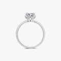 925 Sterling Silver Rotate Line Corolla Band Rings Trendy Round Cubic Zirconia Wedding Engagement Jewelry for Women