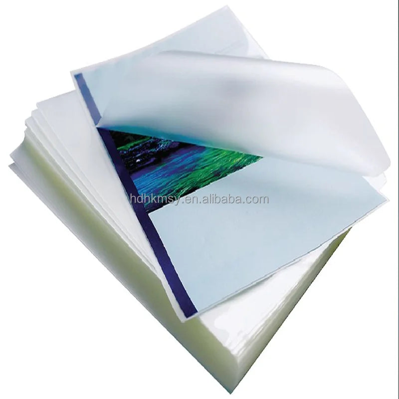 Hot Lamination Sheets High Transparency Supplies ID Card 125mic Lamination Pouches 5mil