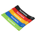New Arrival Silicone Resistance Tube Band Body Building Gym Sport Resistance Band Set of 5